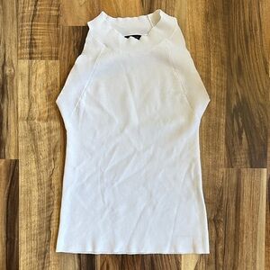 Elegant Cream Sleeveless Top